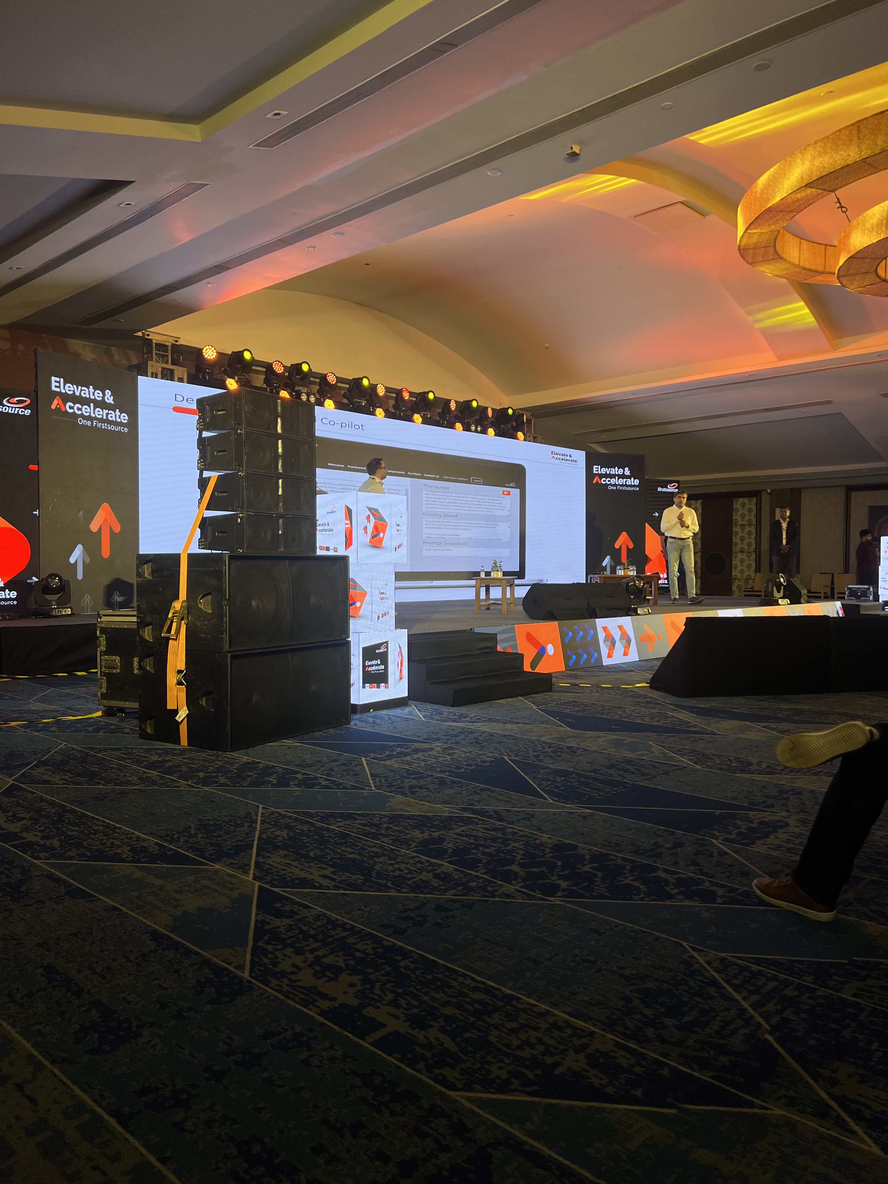 Line Array Hang